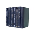 thumbnail image 2 of Pen & Willow Navy Decorative Books - Real shelf-ready book bundle for home or office decor, weddings or staging., 2 of 5