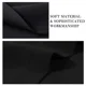 thumbnail image 2 of Cortinas con panel de puerta francesa, juego de 2 negro 66*173cm, 2 of 6