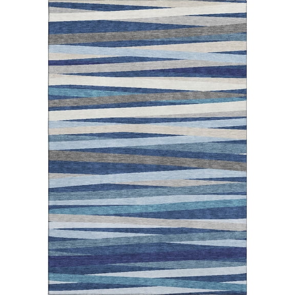 Dalyn Rugs Premium Machine Washable Mayfield AMF997 Navy 2'6" x 3'10" Rug