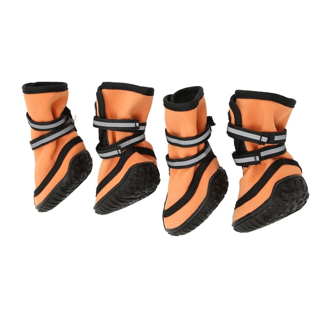 Botas Reflectantes para Perros Evitan Resbalones Protectores Impermeables para Patas de Perros Al Aire Libre Zapatos Ajustables para Perros Botas de Invierno para Perros ANGGREK Otros