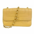 thumbnail image 1 of Pre-Owned Chanel Mademoiselle Chain Shoulder Bag, Lambskin, Beige, Women's, 1 of 12