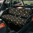 thumbnail image 2 of FKELYI Mule Bench Seat Cover 2 Pcs Set Planet Moon Star Print Dustproof UTV Seat Cover Compatible with Kawasaki Mule 600/610 Anti-Scratch Seats Protector Decor, 2 of 7