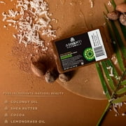 100% African Black Soap Bars - Lemongrass