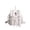 White, variant on HAHUT Gothic Backpack for Women & Men, Large Capacity Commuter Daypack for Travel Work College Daily Use (Black)