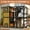 Brown, variant on Pet Playpen GO Large Cat Catio 4 Tiers Cat Enclosure for Outdoor, Cat House Weatherproof Attached to Window for Multiple Cats with Platforms and Resting Rooms, Brown,Dog Crate