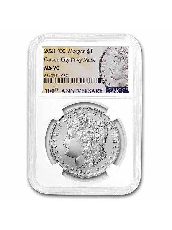 2021-(CC) Silver Morgan Dollar MS-70 NGC