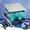 black, variant on Laptop Cooling Pad, Foldable Stand, 4 Fans, Adjustable Height, Portable, USB Powered, for Gaming, Office, Home, 15-17 Inch Laptops
