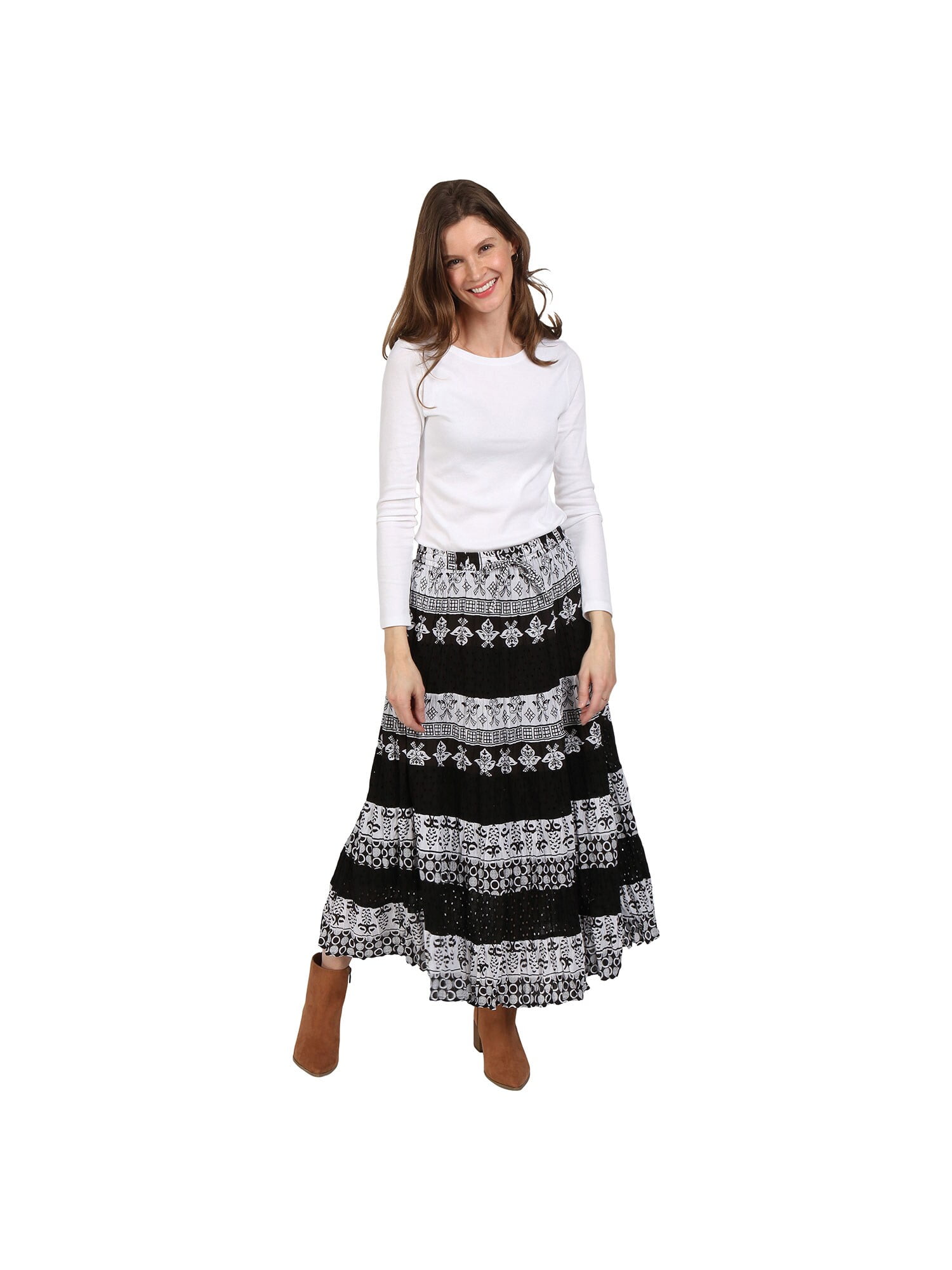 First Fashion Fly Spring and Summer New Asymmetric Waist Dress Female Round Neck Short Sleeve Long Skirt Gray