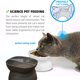 thumbnail image 3 of Cuenco inclinado para gatos de 2 uds, cuenco elevado para gatos que protege la columna vertebral del gato y evita los vómitos MFZFUKR BST3006950-2, 3 of 6