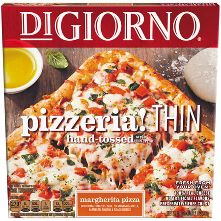 DiGiorno Thin Crust Margherita Frozen Pizza - 17.5oz