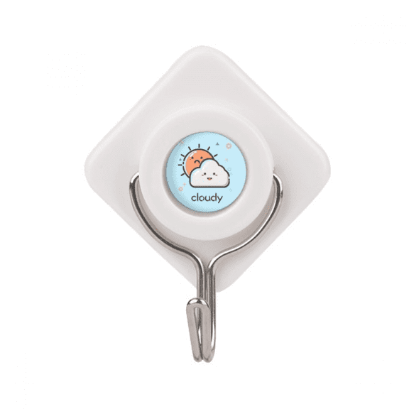 Lovely Cloud Cover Sun Adhesive Wall Hooks Hanging Self Sticky