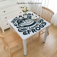 thumbnail image 2 of COMIO Frog Gifts for Women Frog Themed Gifts Frog Tablecloths Square Table Cover White, 2 of 7