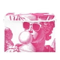 thumbnail image 2 of Foldable Fabric Storage Bin With Handle Collapsible Basket Box Storage With Lid Organizer Cupid Wearing Sunglasses, 2 of 7