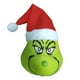 thumbnail image 2 of Decoraciones para árboles de Navidad Sincero juguete de peluche monstruo verde, 2 of 10