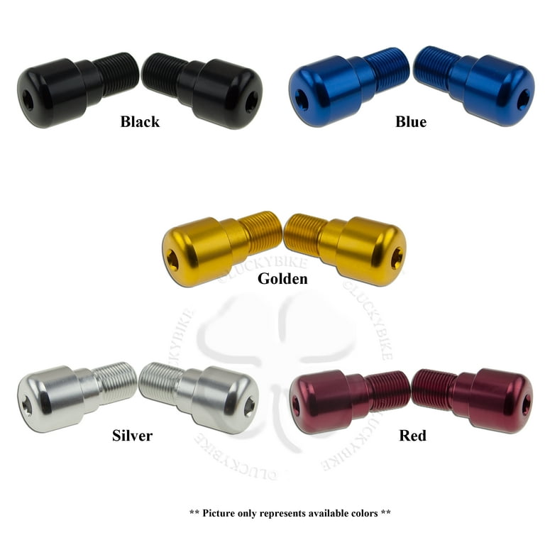 Set Yamaha Bar Ends Grips Plugs 18mm CNC Aluminum Handle YZF R6