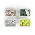 thumbnail image 3 of Humble Crew Standard Plastic Storage Bins, Set of 4, White, 3 of 4