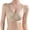 Beige, variant on Elara Women’s Leopard Print Wireless Push Up Bra Soft Support Side Support Anti-Sagging Beige L