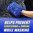 thumbnail image 6 of Car Wash Brush Kit with 41" Long Handle,5 in 1 Car Cleaning Mop,Microfiber Car Wash Brush,Glass Scrubber Vehicle Cleaner Kit,Blue, 6 of 8