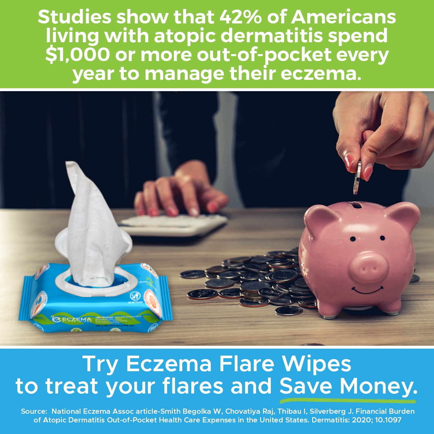 Eczema wipes store