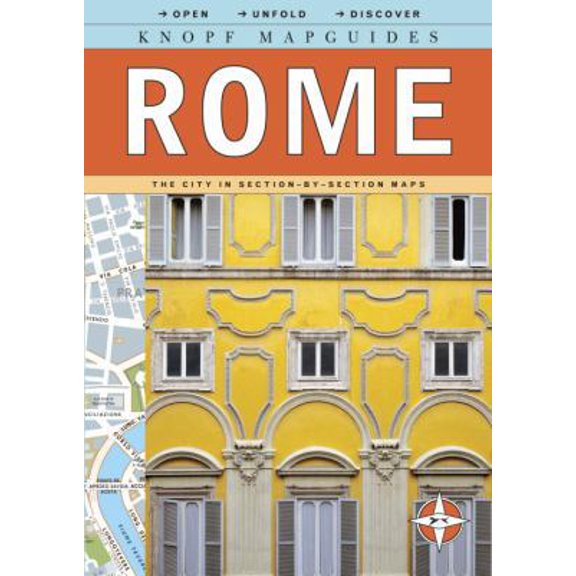 Pre-Owned Knopf Mapguides: Rome: The City in Section-By-Section Maps (Paperback) 0375711007 9780375711008