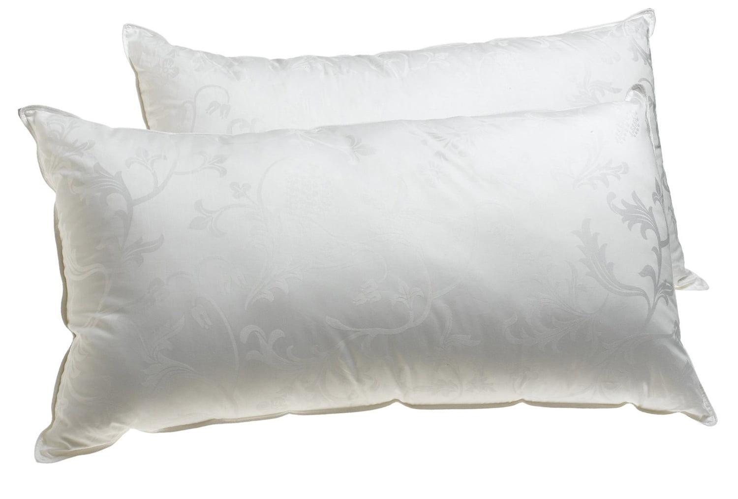 Luxury Gel Fiber Bed Pillows for Sleeping Standard,Set of 2 D01V159A HOMEIDEAS Down Alternative Pillows Soft Comfort Levels Hypoallergenic & Dust Mite Resistant 