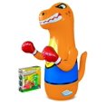 thumbnail image 1 of Preferred Toys Saco de boxeo inflable para niños – Dinosaurio de juguete Bop con movimiento de rebote instantáneo, el espacio inferior puede utilizar tanto arena como agua (47 pulgadas de altura), col, 1 of 9