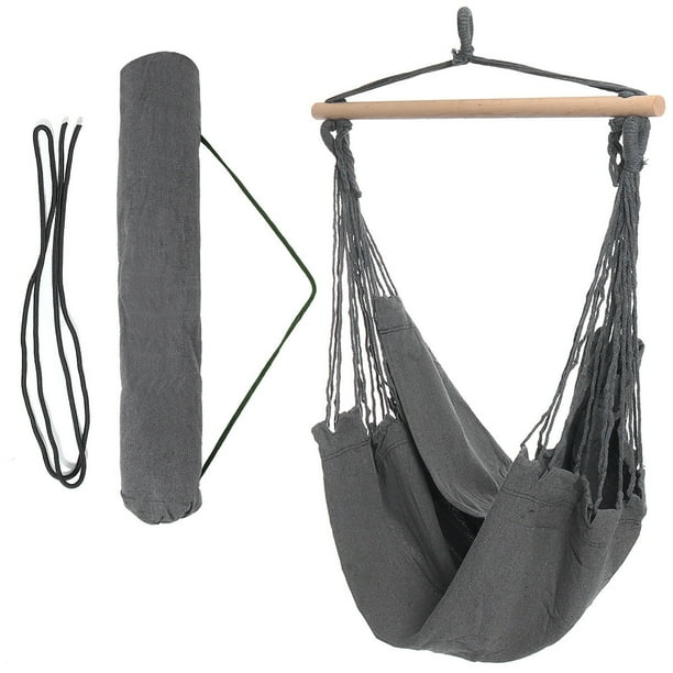 Monet Panda Production center Hammock Chair Hanging Rope Swing Chair with 2 Cushions, Hammock Swing Seat Cotton for Patio, Porch, Bedroom, Backyard, Indoor or Outdoor - Support 330lbs - Walmart.com Monet Panda Production center Hammock Chair Hanging Rope Swing Chair with 2 Cushions, Hammock Swing Seat Cotton for Patio, Porch, Bedroom, Backyard, Indoor or Outdoor - Support 330lbs - Walmart.com
