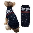 thumbnail image 1 of Suéter navideño para perros Ropa cálida para mascotas de otoño e invierno, 1 of 6