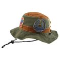 thumbnail image 2 of Polyester Bucket Hat Washable Vintage Stylish Decorative Replacement Sun Protection Thermal Windproof Fishing Cap Headgear Children, 2 of 7