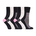thumbnail image 1 of Gentle Grip - 6 Pairs Ladies Gentle Grip Non Elastic Socks, 1 of 2