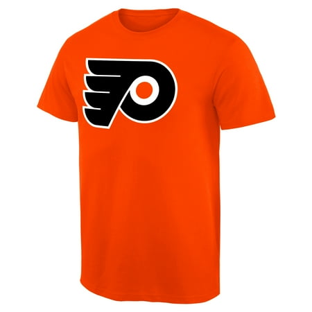 Philadelphia Flyers Bag - Philadelphia Flyers Fan Big Logo T-Shirt - Orange