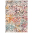 thumbnail image 3 of SAFAVIEH Madison Kebo Abstract Area Rug, Grey/Pink, 4' x 6' - Modern Design, Grey & Pink, Ideal for Living Room, Bedroom, Dining Space, Entryway, Bathroom, Bedside, 3 of 17