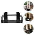 thumbnail image 1 of RENACLIPY 1 Pce Support de Rangement Compact pour Bois de Chauffage, Support en Fer pour Cheminée Domestique et Usage Extérieur Noir, 1 of 7