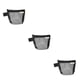 thumbnail image 5 of Matsuzay Bolsa de almacenamiento de malla de nylon transparente transpirable Clips de papel Monedas Abrazaderas Organizador Oficina Bolsas Type1 NO1, 5 of 6