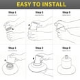 thumbnail image 4 of Replacement Filter Compatible with Afina Filtered Showerheads & Shower Filters (2Packs), 4 of 7