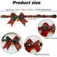 thumbnail image 2 of Pet Christmas Cat Bow tie Scarf Collar | Christmas Cat Dog Pet Dress-Up Accessories and Pet Parties Dress, 2 of 6