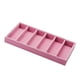 thumbnail image 5 of Bandeja organizadora para gafas de sol, 6 compartimentos, resistente organizador de joyas, caja portátil para guardar gafas, soporte para gafas de rosa, 5 of 7