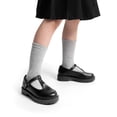 thumbnail image 6 of DREAM PAIRS Girls Mary Jane Dress Shoes Chunky Platform T-Strap School Uniform Flats for Toddler Little and Big Kids, 6 of 6