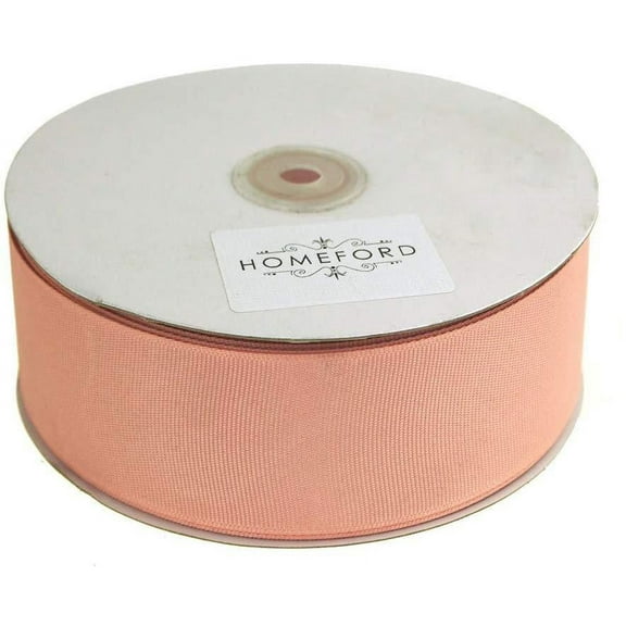 Solid Grosgrain Ribbon, 1-1/2-Inch, 50 Yards, Blush