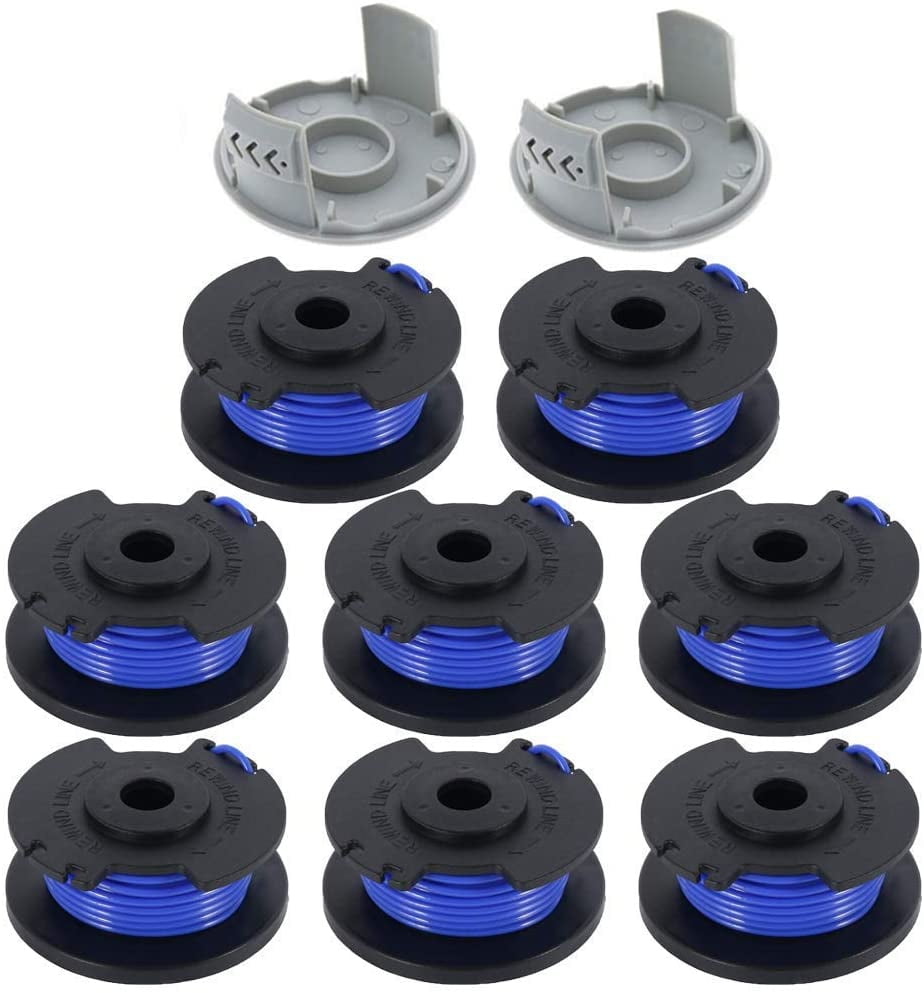 New 3 Pack Kobalt 40V Cordless String Trimmer Replacement Spool Spools Cap Caps 