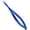 Cec-ss-04, variant on Cross Edge Curved Spring Scissors 5 Inch Stainless Steel Precision Eyebrow & Eyelash Shaping & Trimming Scissor, Snips Squeeze, Embroidery, Knitting Micro Tip Craft Scissors (Rainbow)