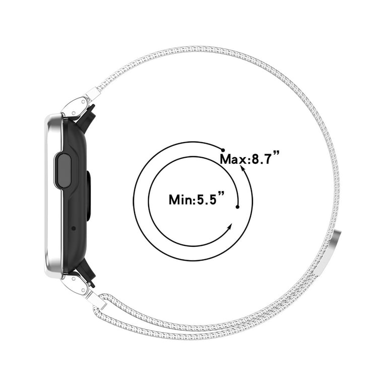 Silikon Metall Strap Für Xiaomi Mi Watch Lite 2 / Redmi Watch 2 Sport  Armband