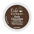 thumbnail image 3 of Cafe Escapes 6802CT Dark Chocolate Hot Cocoa K-Cups, 24/box, 4 Box/carton, 3 of 6