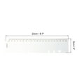 thumbnail image 2 of Uxcell 8.7"x2" Bookmark Ruler Snap-in Ruler Measuring Tools for A5 Binder Notebook Gold 10 Pack, 2 of 5