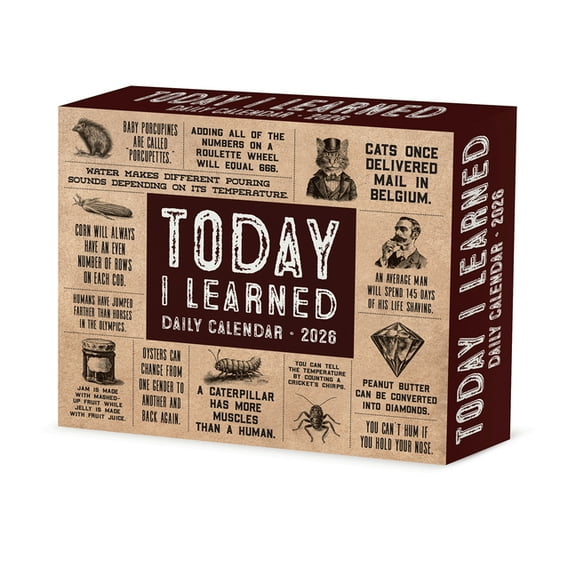 Today I Learned (Til) 2026 Box Calendar, (Paperback)