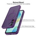 thumbnail image 4 of Tekcoo for Samsung Galaxy A16 5G Case, Compatible with MagSafe Military Grade Drop Protection Magnetic Rugged Cover Translucent Back Shockproof Phone Case for Samsung Galaxy A16 5G - Purple, 4 of 10