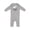 AC-Heather Grey, variant on Its My First Easter Baby Lamb Baby Romper Coveralls