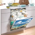 thumbnail image 2 of Seascape Dishwasher Magnet Cover Reuseable Refrigerator Magnet Cover Decal Kitchen Fridge Microwave Stickers Hoilday Party Decor 23 x 26 inch, 2 of 5