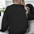 thumbnail image 4 of YNIQUE Women's Casual Crew Neck Sweatshirt Loose Soft Long Sleeve Pullover Tops, 4 of 5
