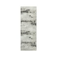 thumbnail image 2 of Ox Bay Bethany 2'6" x 8' Beige/Gray Abstract Durable Indoor Area Rug, 2 of 10